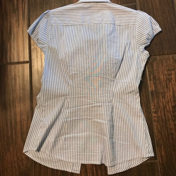 Blue and white striped top from The Limited - Picture 3 of 3